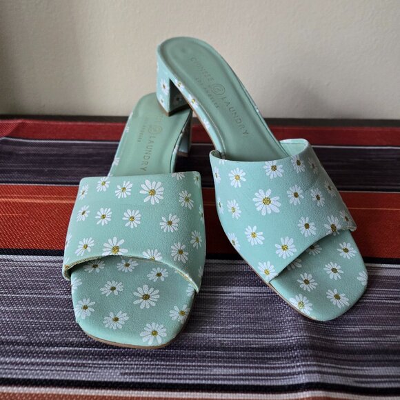 Chinese Laundry Lana Daisy Heels in Mint Green - Picture 1 of 10